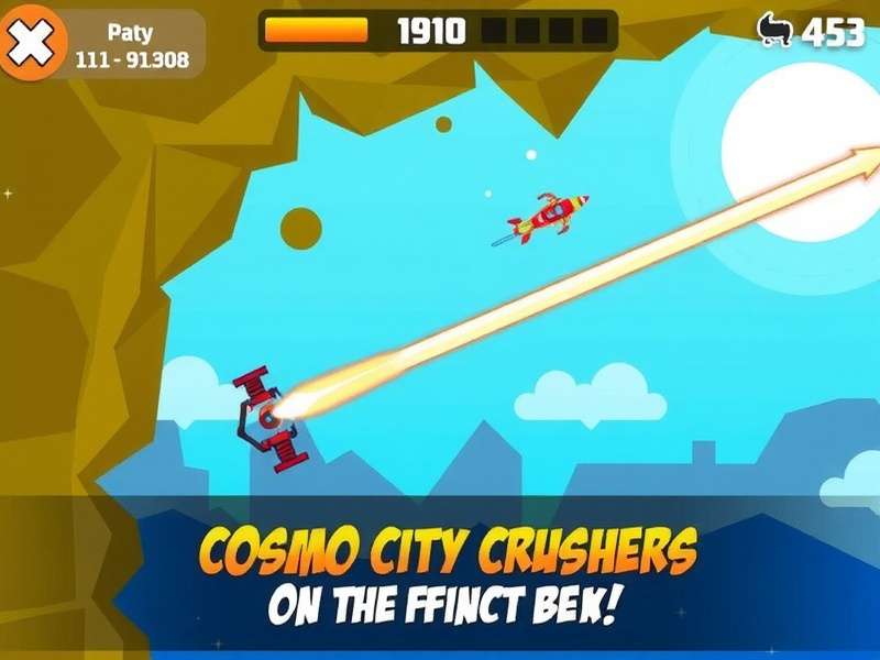 Cosmo City Crushers Gameplay Screenshot